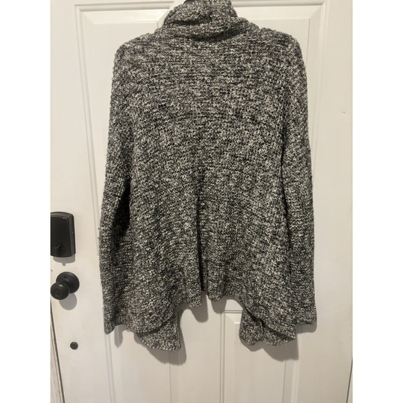 Eileen Fisher Cardigan Organic Alpaca Blend Cotton Open Front Sweater Large - Picture 8 of 8